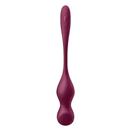 Вагінальні кульки Satisfyer Love Birds Vary, 22.2 бордовий - мініатюра 3