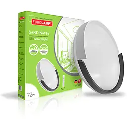 Cвітильник стельовий світлодіодний Eurolamp Smart light Sandinavia (LED-SL-72W-T29) - мініатюра 2