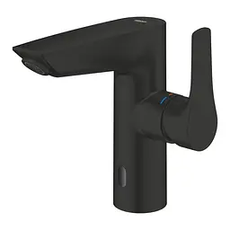 Змішувач для умивальника з інфрачервоною електронікою Grohe Eurosmart 239752433 Чорний матовий - мініатюра 4