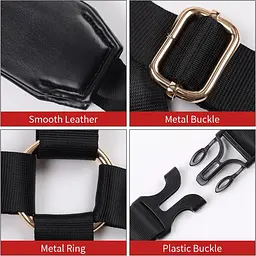 БДСМ-набір LOCKINK YEAHWOW Black Doggy Style Saddle set SX2845 104348 - мініатюра 6