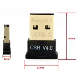 Bluetooth Адаптер CSR 4.0 usb контролер - мініатюра 4