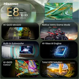 LED-телевізор Hisense 55E8S (7263485) - мініатюра 2