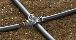 З'єднувач хрестоподібний Gardena Micro-Drip System Quick & Easy для шлангів 13 мм, 2 шт (08339-29) - мініатюра 2