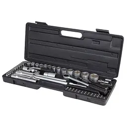 Набір насадок торцевих Grad 1/4", 1/2"+ аксесуари 51 шт (кейс) (6003105)
