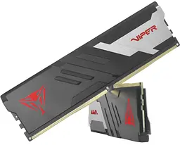 Набір 2 модуля пам'яті Patriot 32 GB (2x16GB) DDR5 6000 MHz Viper Venom (PVV532G600C36K) - мініатюра 2