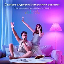 Розумна лампа Govee H6004 RGB Wi-Fi/Bluetooth E27 8W 800 lm білий - мініатюра 5
