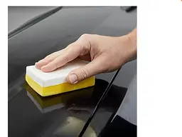 Губка для нанесення поліролей, восків, засобів догляду Sonax Application Sponge, Ø - 75 мм - мініатюра 2