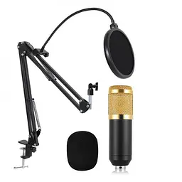 Студійний мікрофон Music M-800U зі стійким та вітрозахистом - мініатюра 3