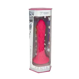 Фалоімітатор Silexd Fantasy Line Dreamy 7”, 18.5 см (рожевий) - мініатюра 9