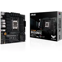 Материнська плата Asus TUF Gaming B650M-E (AM5 B650 2xDDR5 HDMI DP M.2 mATX) - мініатюра 6