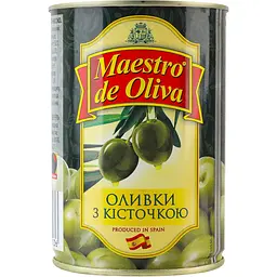 Уцінка. Оливки Maestro de Oliva з кісточкою 280 г - мініатюра 2