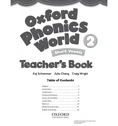 Oxford Phonics World. Level 2. Teacher's Book - мініатюра 2