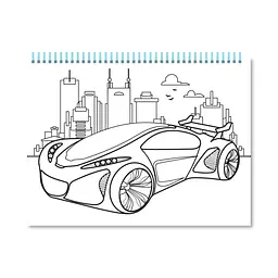 Дитяча розмальовка з олівцями "Coloring fun" НТ-39-02 24 аркуши - мініатюра 2