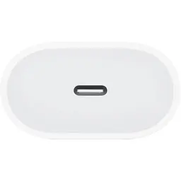 Мережевий зарядний пристрій для Iphone 14 Pro Max 20 W + кабель Type-C Lightning (MHJ83ZMA/A) коробка - мініатюра 4