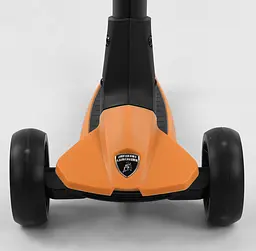 Самокат Best Scooter 65х16х31 см Оранжево-чорний 000231468 - мініатюра 4