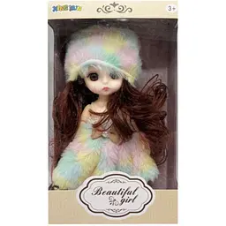 Дитяча іграшкова лялька Bambi 1361-8 шарнірна, розмір 15 см