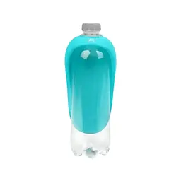 Поїлка-насадка на пляшку Waudog Silicone, 16,5х9 см, блакитний (50772) - мініатюра 3