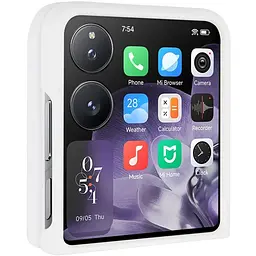 Чохол Foldables Silicone Cover Lakshmi (AAA) для Xiaomi Mix Flip 2 Білий / White