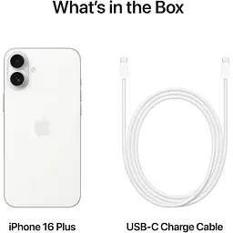 Смартфон Apple iPhone 16 Plus 128GB White (MXVV3) [114836] - мініатюра 8