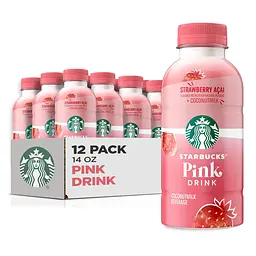 Напій Starbucks Pink Drink Bottle Strawberry 333 мл - мініатюра 3