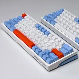Ігрова механічна клавіатура Kondor Starlight PRO / Три режими підключення / Yellow Switch / Blue - мініатюра 5