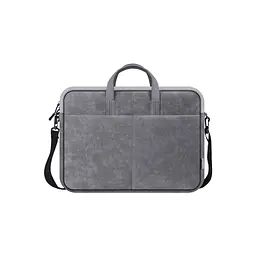 Сумка для ноутбука Defender 15.6" Solid PU gray (26088) - мініатюра 3
