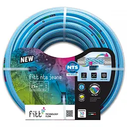 Шланг для поливу FITT NTS JEANS 1/2" 50 м NTSJS1/250 - мініатюра 1