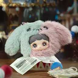 Колекційна м'яка іграшка з кільцем Шалений цирк Pop Top HC029 Hi TOY "серії MayMei" - мініатюра 5