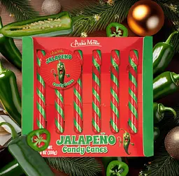 Льодяники-тростини Archie McPhee Jalapeno Candy Canes 108г - мініатюра 5