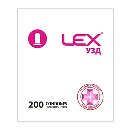 Презервативи для УЗД Lex без змазки 200 шт. / Насадка презерватив для ректовагінальних досліджень - мініатюра 2