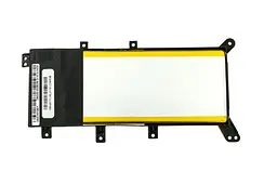 Акумулятор для ноутбука Asus VivoBook X555 C21N1408, 4829 mAh (37Wh), 2cell, 7.5V, Li-ion, чорний - мініатюра 2