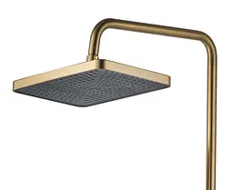 Душова система Rea Helix brushed gold з виливом REA-P6621, Золотий - мініатюра 8