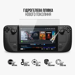 Гідрогелева плівка на консоль Valve Steam Deck ArmorStandart захисна плівка на консоль прозора (ARM69508) - мініатюра 2