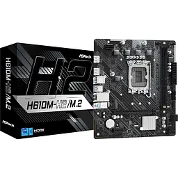 Материнська плата ASRock H610M-H2/M.2 Socket 1700 - мініатюра 2