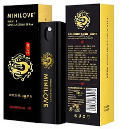 Спрей-пролонгатор "MINILOVE Dragon Spray" 10 мл, спрей для чоловіків, що продовжує статевий акт - мініатюра 2