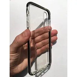 Чохол Gear4 Piccadilly D3O для iPhone X / iPhone XS Black + Прозорий - мініатюра 9