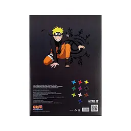 Кольоровий картон Kite А4 двосторонній Naruto 10 аркушів (NR24-255) - мініатюра 4