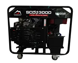 Генератор дизельний Vulkan 10.0 кВт SCD13000-ІІ - мініатюра 5