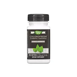 Трави Nature's Way Хлорофіл концентрат, Chlorophyll Concentrate, 90 гелевих капсул (NWY-03550)