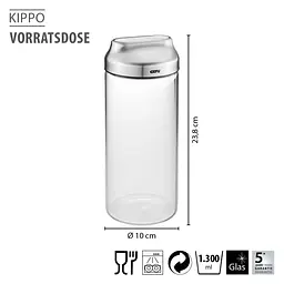Контейнер Gefu Kippo для зберігання 1 л (33741) - мініатюра 2