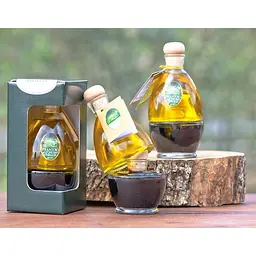 Набір Frantoio di Sant'agata d'Oneglia Olivetta: оливкова олія Extra Vergine 100 мл + бальзамічний оцет 100 мл - мініатюра 4