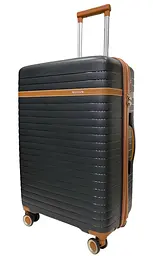 Валіза середня Madisson Snowball 63703 поліпропілен Чорний