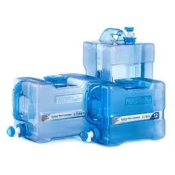 Каністра для води Naturehike Water container PC7 19 л transparent (NH18S018-T) - мініатюра 2