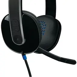 Навушники Logitech H540 USB (981-000480) чорні - мініатюра 2