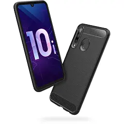 Чохол до мобільного телефона Laudtec для Huawei P Smart 2019 Carbon Fiber (Black) (LT-PST19) - мініатюра 2