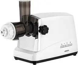 М'ясорубка Ardesto MGA-2300J, White/Silver, 1750Вт, 3 диски, 2кг/хв, соковижималка для томатів та ягід, тертка/шатківниця, насадки домашніх ковбасок та кеббе, для картоплі, реверс - мініатюра 4