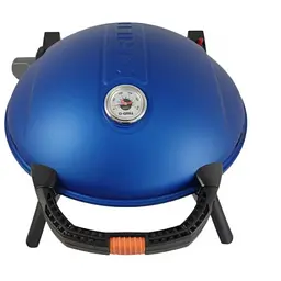 Портативний газовий гриль O-Grill 900 переносний, синій + шланг у подарунок! - мініатюра 2