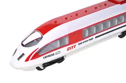 Іграшковий швидкісний поїзд на радіокеруванні світлозвукові ефекти Express Train 666-696A, в коробці р.77,8x10,5x13 см YG Toys - мініатюра 4