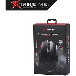 Миша бездротова ігрова XTRIKE ME Gaming Backlight Wireless GW-600 1600 dpi чорна - мініатюра 2