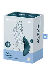 Вібратор Satisfyer Vulva Lover 1 Вакуумний, 12х5.4 см синій - мініатюра 11